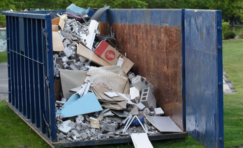 Business waste removal services in Penge