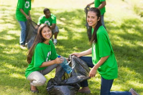 Sustainable office clearance with recycling and donation