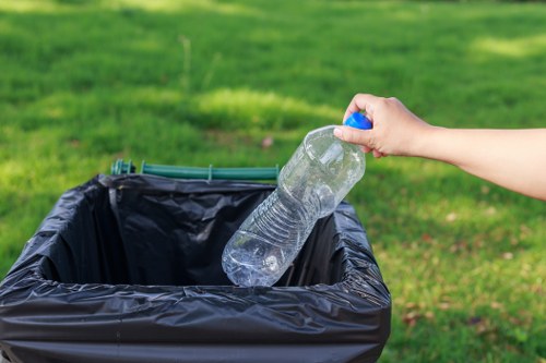 Recycling process for construction waste in Penge